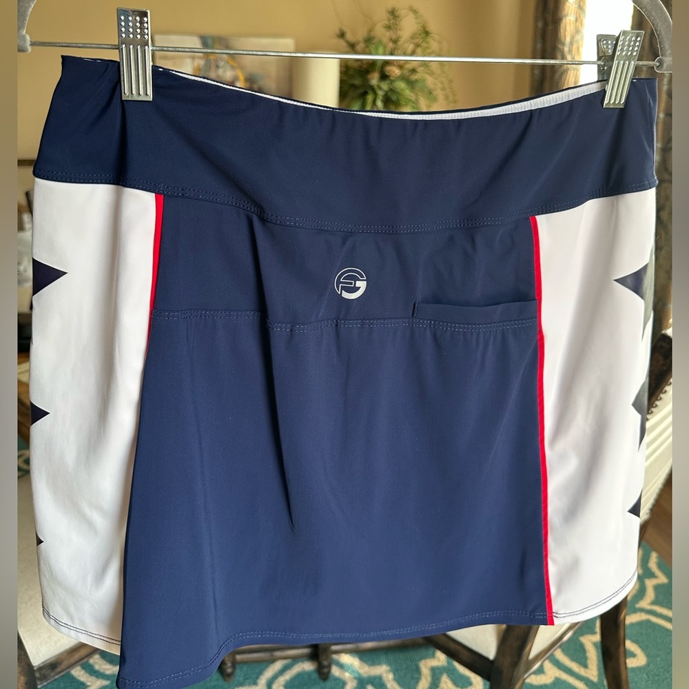 Foray Golf America Star Stripe Skort and Top - Size L - Picture 7 of 12